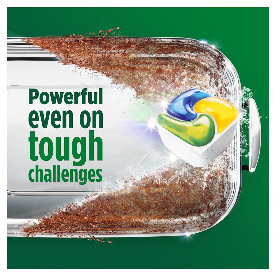 image 1 of Fairy Platinum All in One Dishwasher Tablets - Lemon 51 Pack 760g