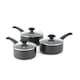 image 2 of Russell Hobbs Ceramic Saucepan Set 3pc