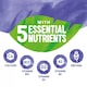 image 2 of Alpro Blueberry Dairy Free Soya Yoghurt Alternative 500g