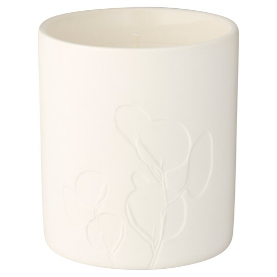 Hinch Eucalyptus & White Tea Candle Small 210G Tesco Groceries