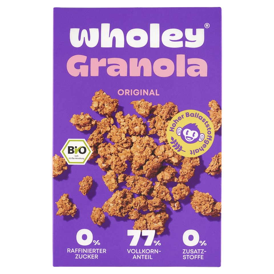 Wholey Original bio křupavá granola 300g
