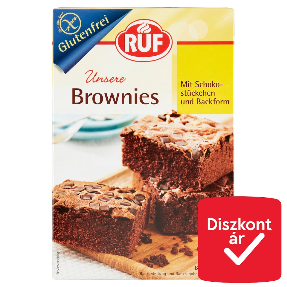 RUF gluténmentes brownie 420 g