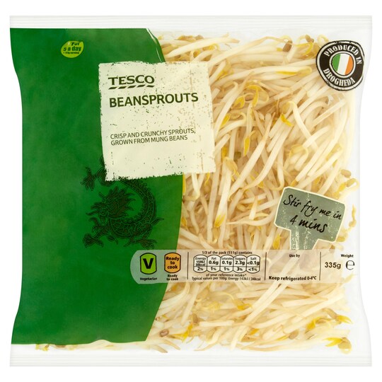 Tesco Bean Sprouts 370G Tesco Groceries