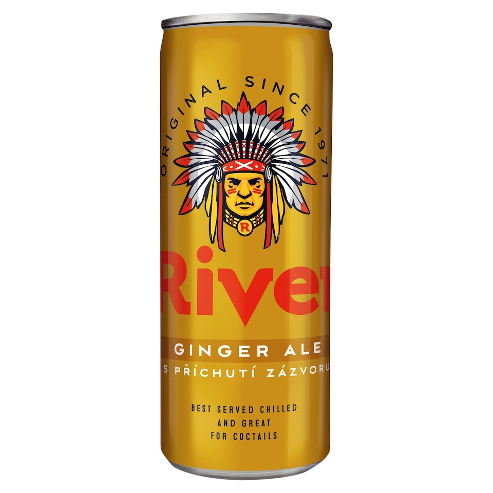 River Ginger Ale with Ginger Flavor 330ml