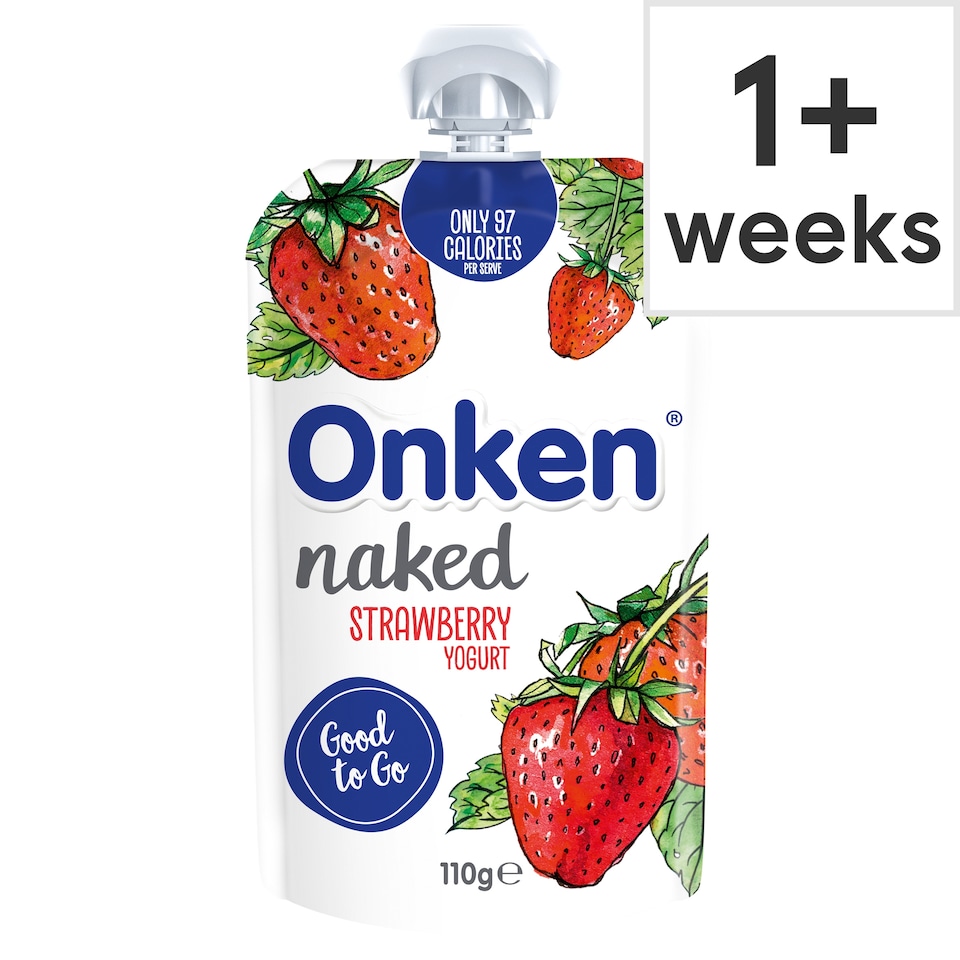 image 1 of Onken Naked Strawberry Yogurt Pouch 110G
