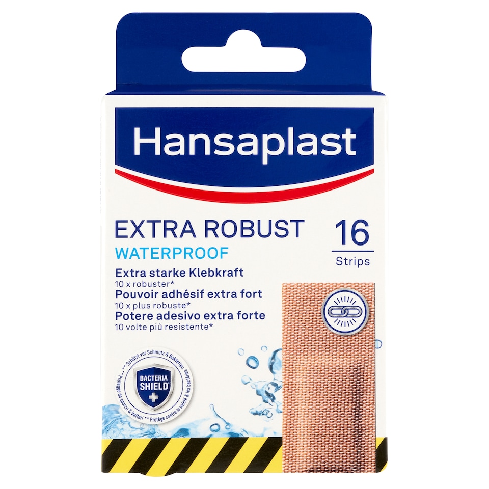 Hansaplast Extra Robust vízálló sebtapasz 16 db  1. kép