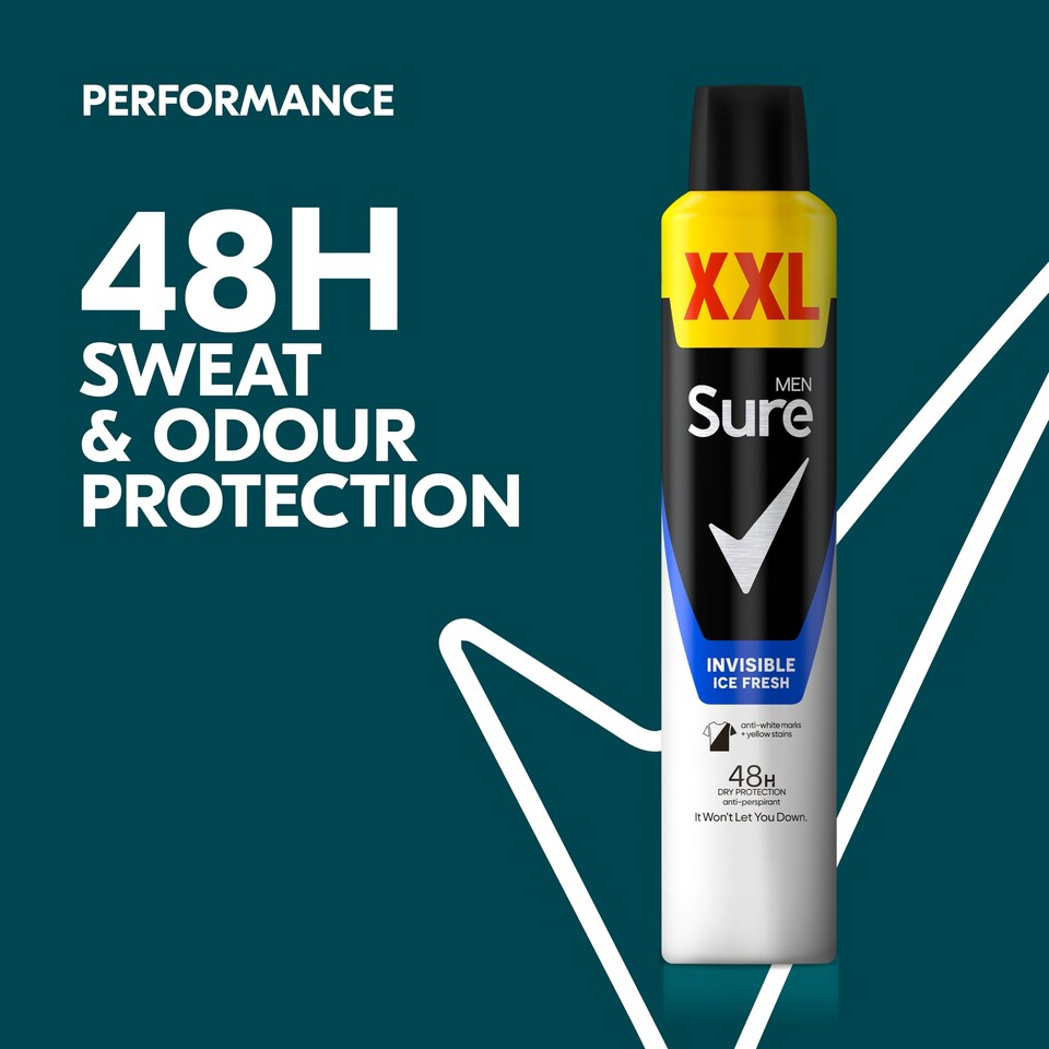 image 1 of Sure Men Invisible Ice Fresh Antiperspirant 300ml