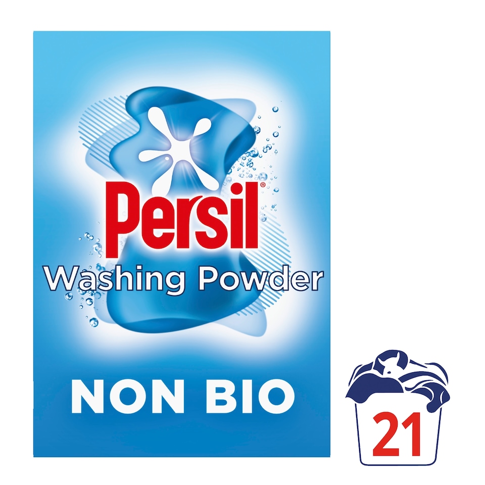 image 1 of Persil Non Biological Fabric Washing Powder 21W 1.05Kg