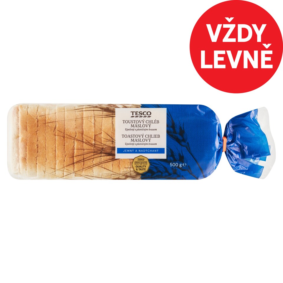 Tesco Butter Toast Bread 500g