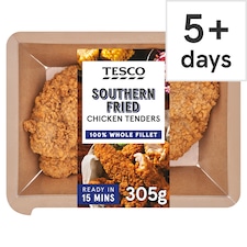 Tesco Southern Fried Chicken Tenders 305g