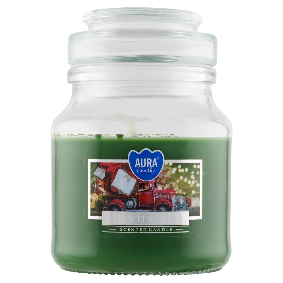 Aura Vonná svíčka zimní strom 120g