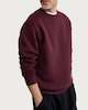 image 2 of F&F Cotton Rich Oversized Fit Sweatshirt in Burgundy