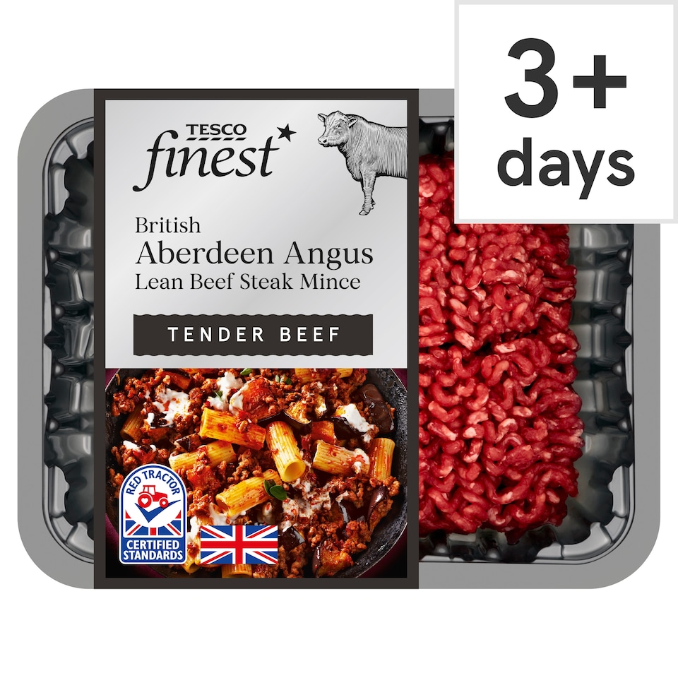 Tesco Finest 5% Aberdeen Angus Steak Mince 500G