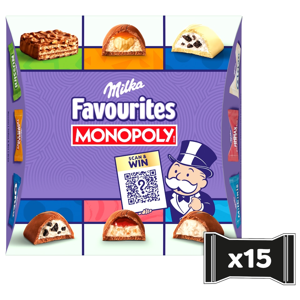 Milka Bonboniéra Favourites, mix praliniek 141 g