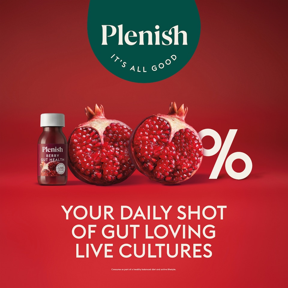 image 1 of Plenish Berry Gut Health Shots 300ml