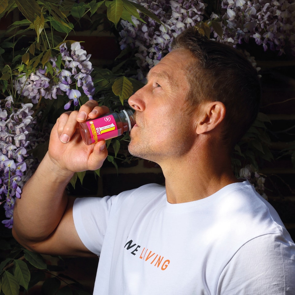 image 1 of One Living Strawberry Lemon Gut Health Shot 100ml