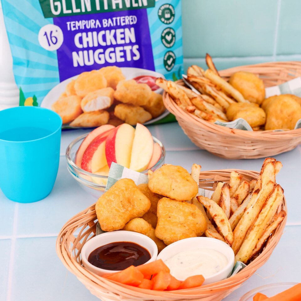 image 1 of Glenhaven Battered Chicken Nuggets  360g