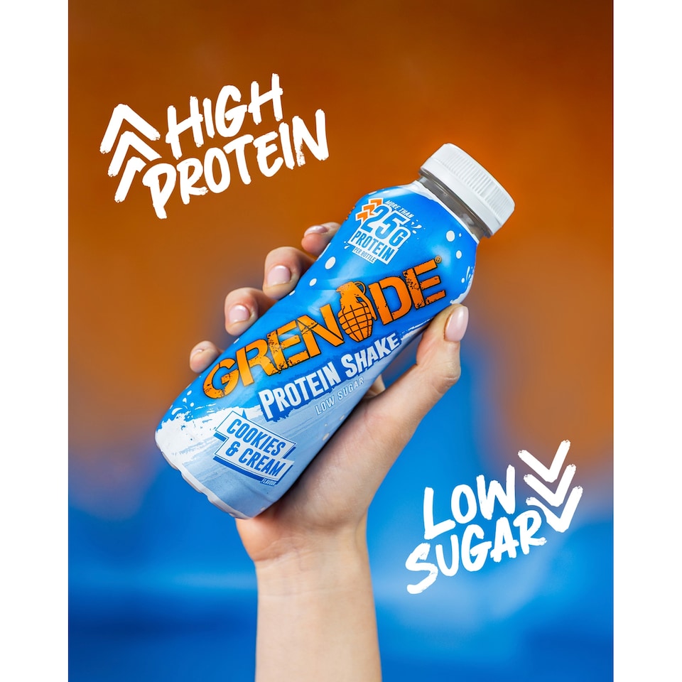 image 1 of Grenade Protein Shake Cookies and Cream Flavour 330ml