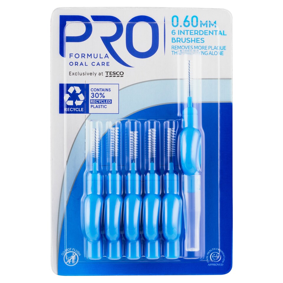 Pro Formula Medzizubné kefky 0,60 mm 6 ks