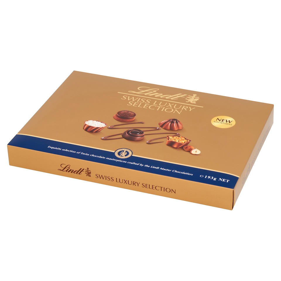 image 1 of Lindt Swiss Luxury Selection Assorted Chocolate Box 193G