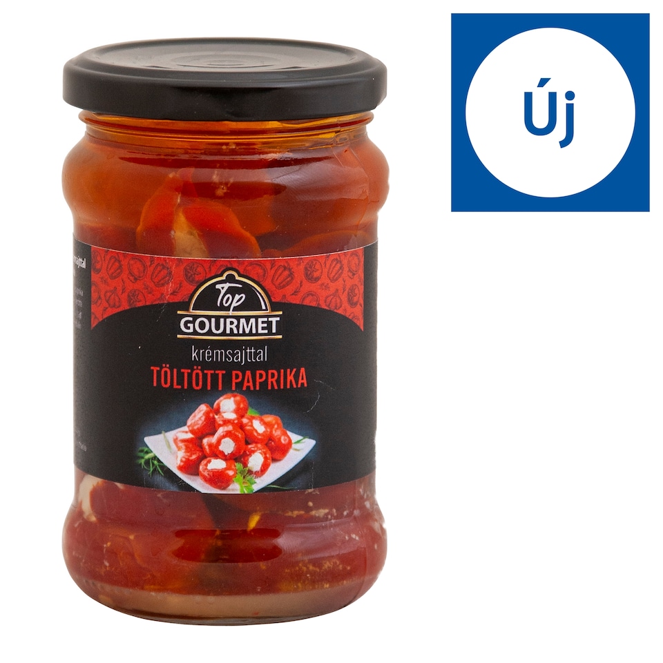 TOP GOURMET cheese stuffed paprika 280 g
