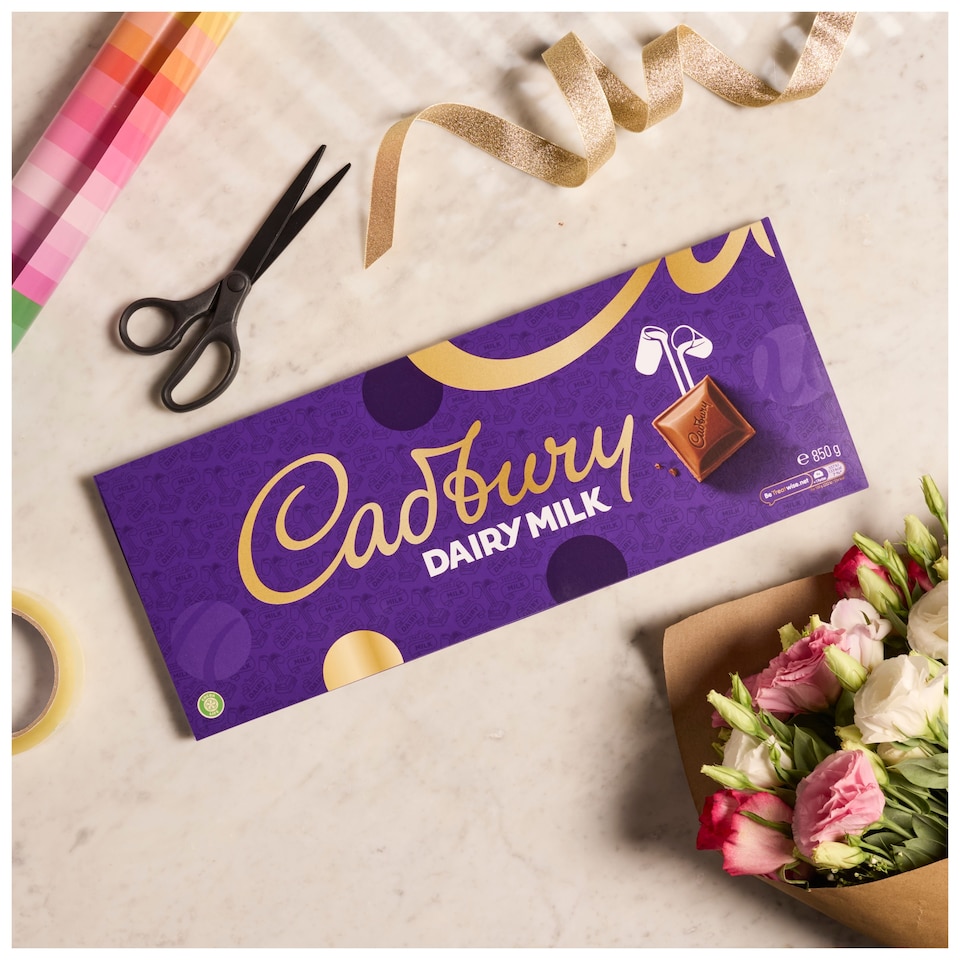 image 1 of Cadbury Dairy Milk Chocolate Bar Extra Large 850g