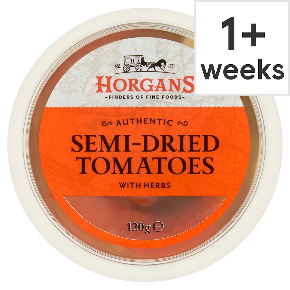 Horgans Semi Dried Tomatoes Mozzarella Pesto 120G