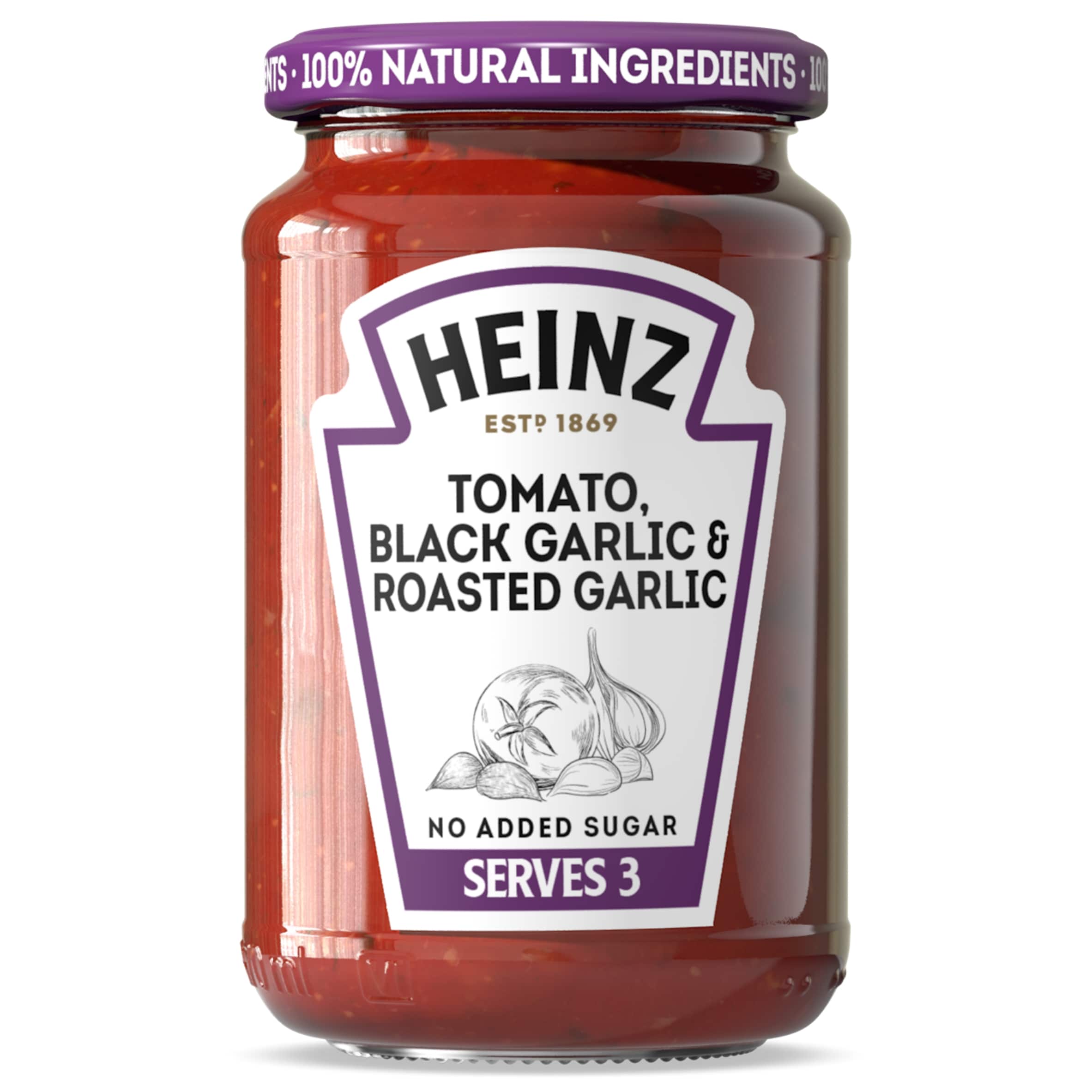 Heinz Tomato, Black Garlic & Roasted Garlic 350g