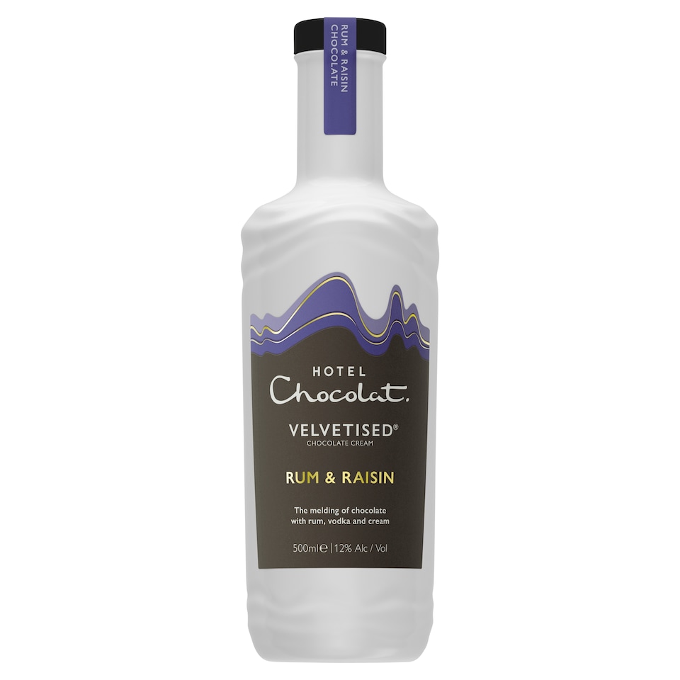 Hotel Chocolat Velvetised Chocolate Cream - Rum & Raisin 500ml
