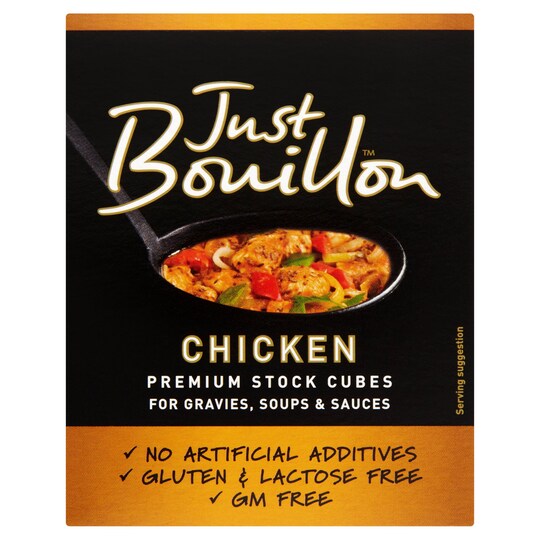 Just Bouillon Chicken Stock Cubes 84G Tesco Groceries
