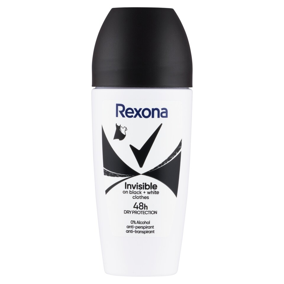 Obrázek 1 pro produkt Rexona Invisible Black+White kuličkový antiperspirant 50ml