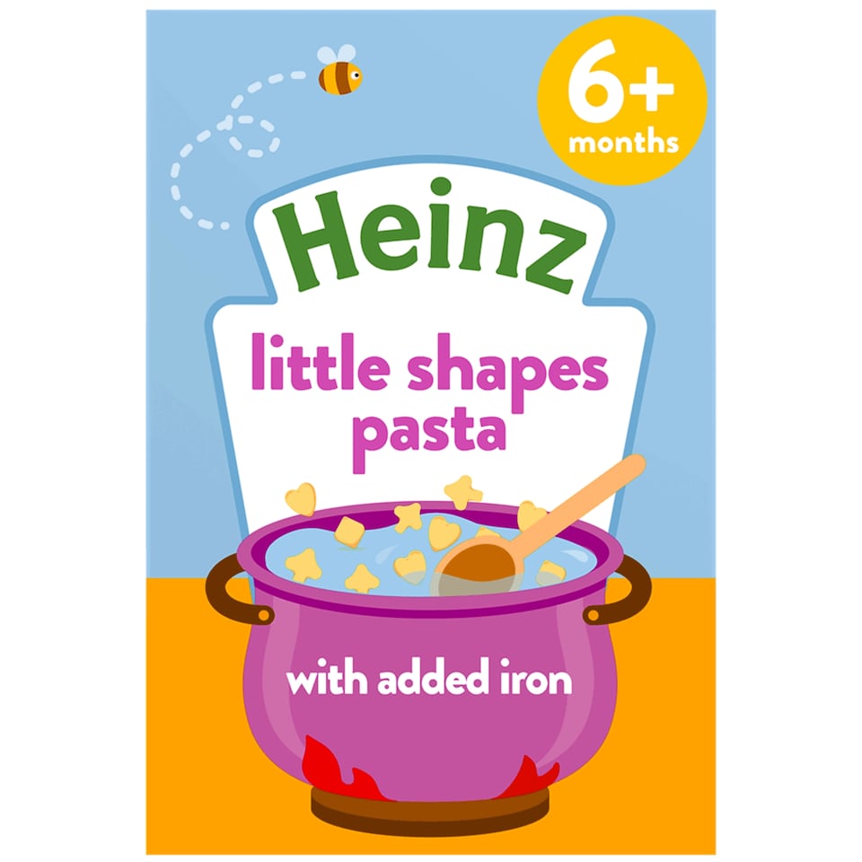 Heinz Let's Cook Little Shapes Pasta 6+Months 340G