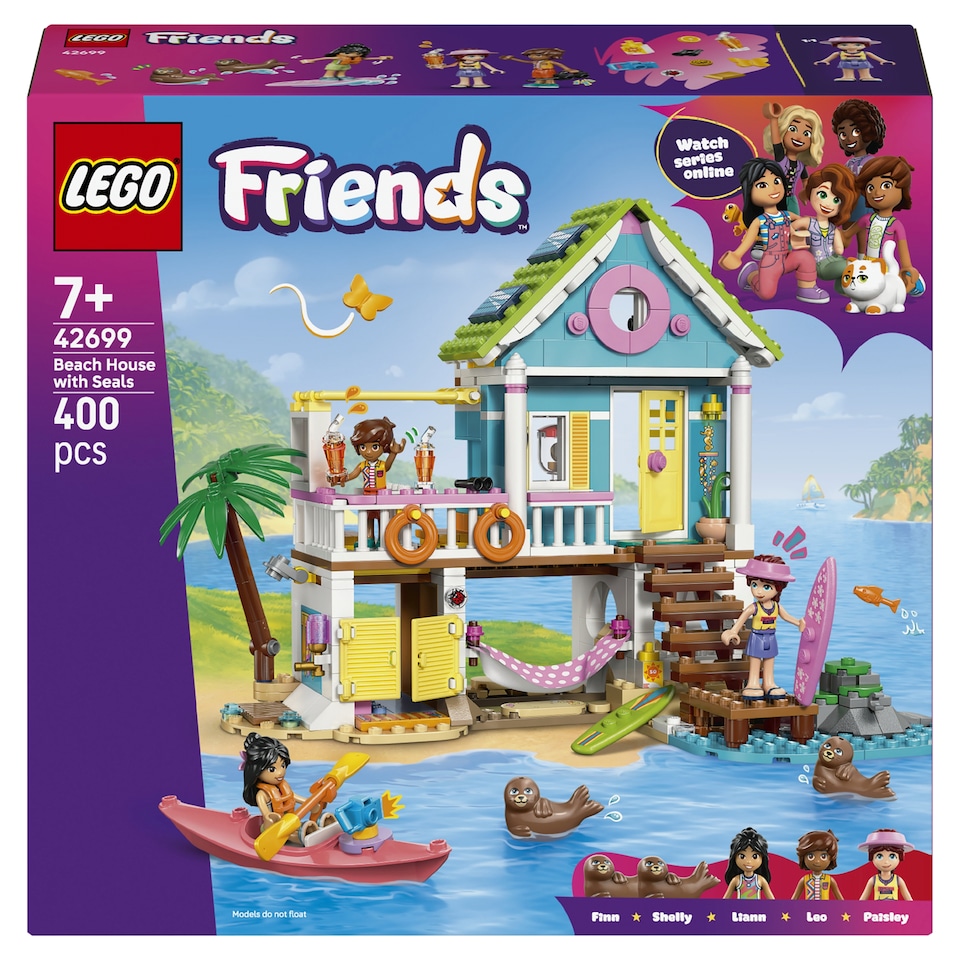 Obrázek 1 pro produkt LEGO Friends 42699 Plážový dům s tuleni
