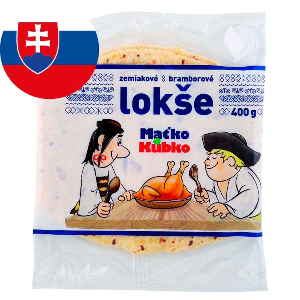 Zemiakové lokše Maťko & Kubko 400 g