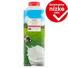 Tesco Acidofilné mlieko plnotučné 950 g