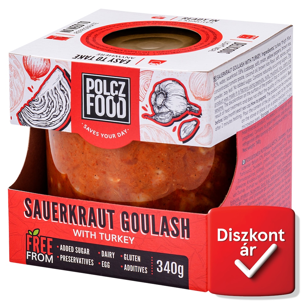 Polcz káposztás pulyka 340 g