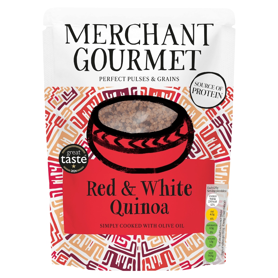 image 1 of Merchant Gourmet Red & White Quinoa 250G