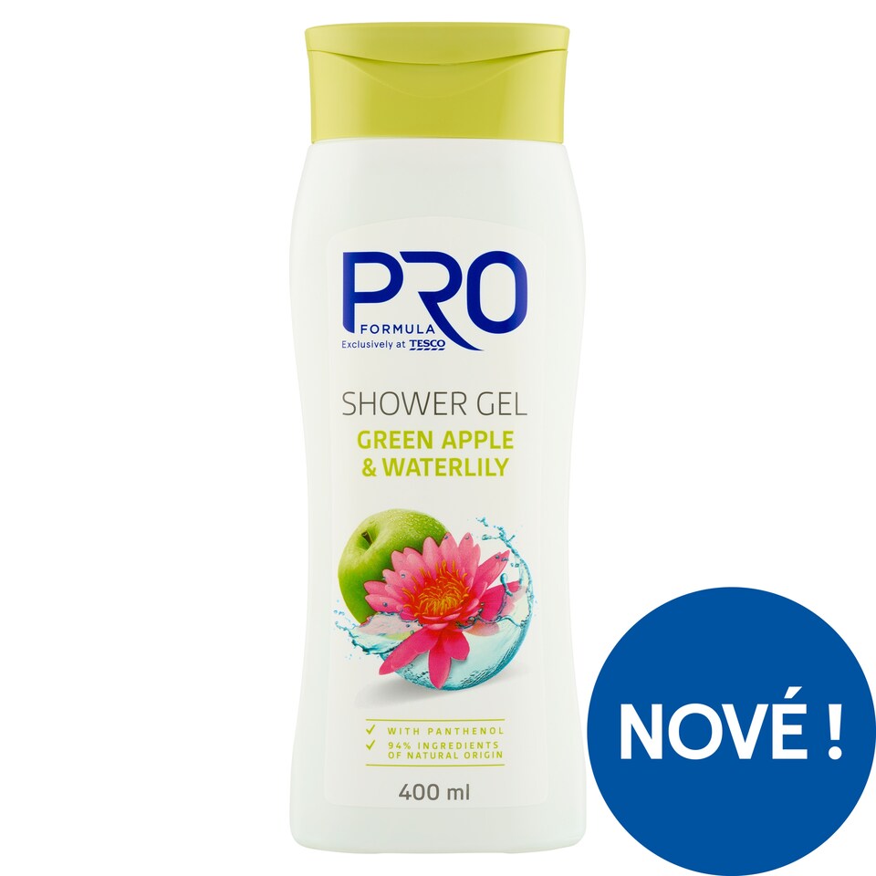 Pro Formula Green Apple & Waterlily Shower Gel 400ml