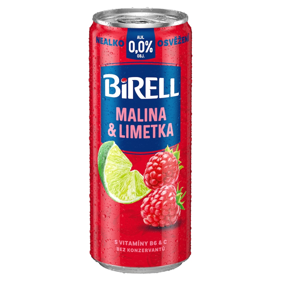 Obrázek 1 pro produkt Birell Malina & limetka 0,33l