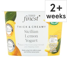 Tesco Finest Sicilian Lemon Yogurt 150g