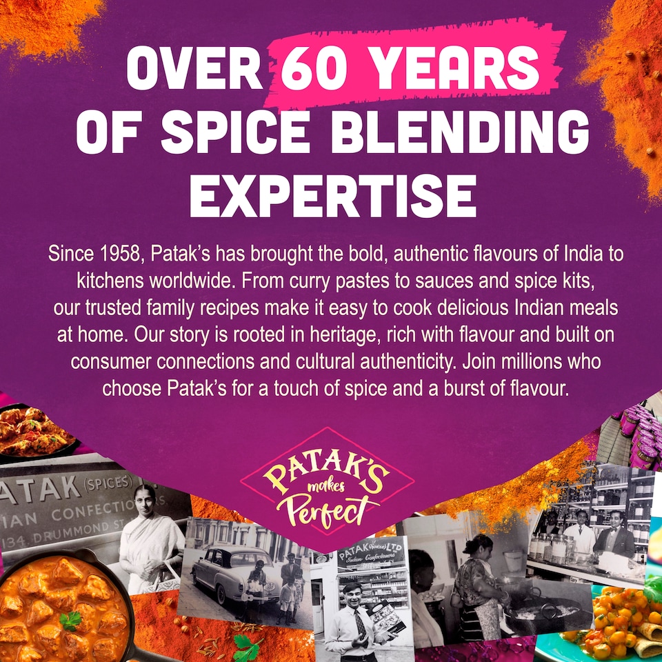 image 1 of Patak's Masala Wedges Seasoning Mix 25g.