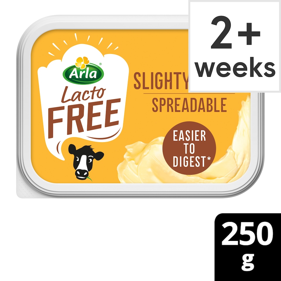 Arla LactoFREE Slightly Salted Spreadable Blend of Butter and Rapeseed Oil 250g