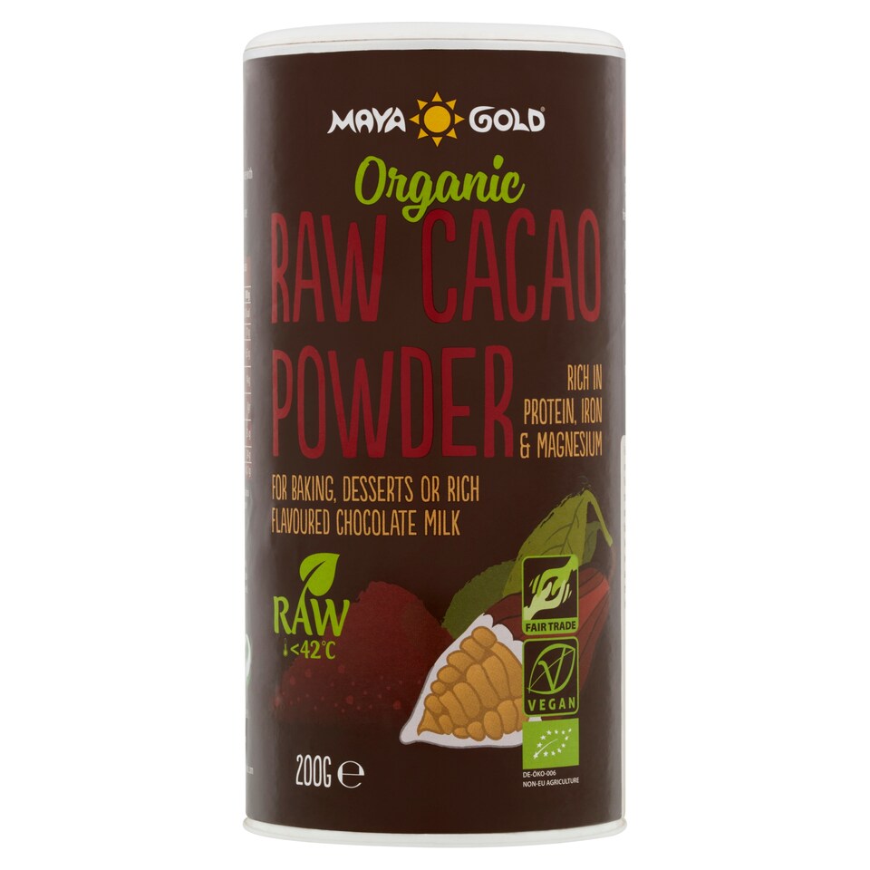 Maya Gold Organic Raw Cacao Powder200g