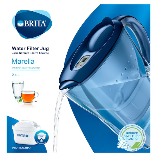 Brita Marella Cool Jug Blue 2.4L Tesco Groceries