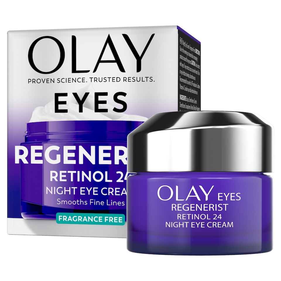 image 1 of Olay Retinol 24 Night Eye Cream Moisturiser 15ml