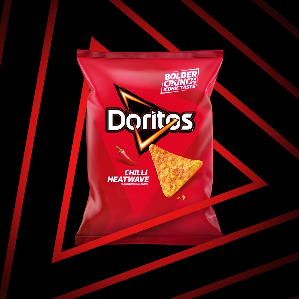 image 1 of Doritos Tortilla Chips Chili Heatwave Sharing Bag Crisps 140g