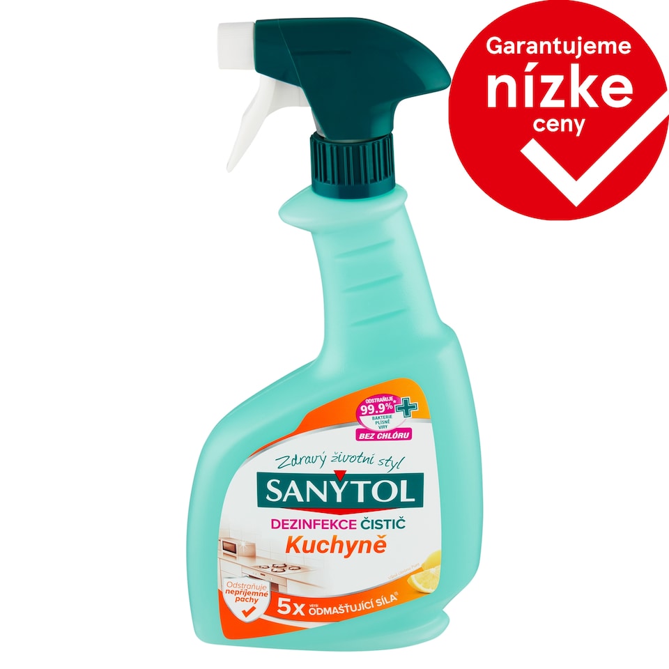 obrázok 1 z Sanytol Dezinfekcia čistič kuchyne pure 500 ml