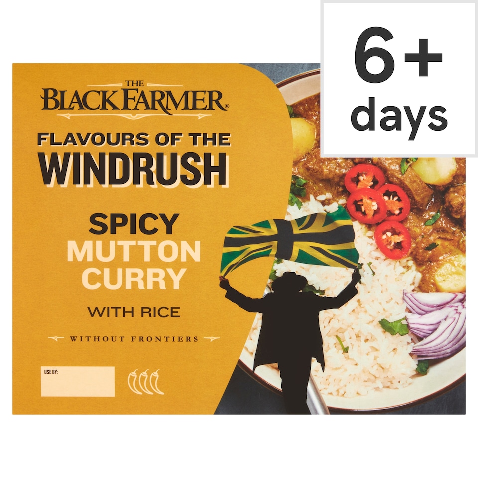The Black Farmer Spicy Mutton Curry With Rice 400G