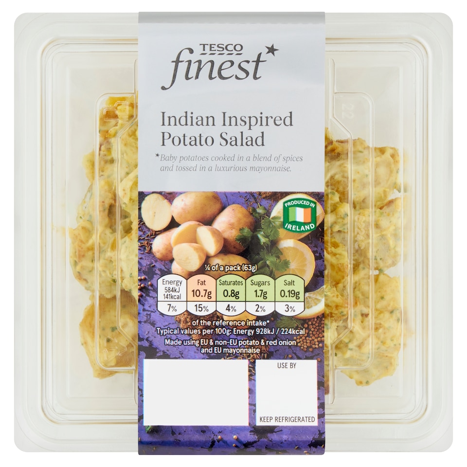 Tesco Finest Indian Inspired Potato Salad 250g