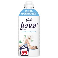 Lenor Fabric Conditioner  59 Washes, Sensitive Cotton Fresh